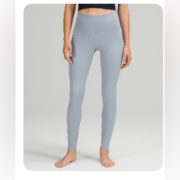 Lululemon Wunder Under High-Rise Tight 28” Chambray Luxtreme Leggings - Picture 1 of 6